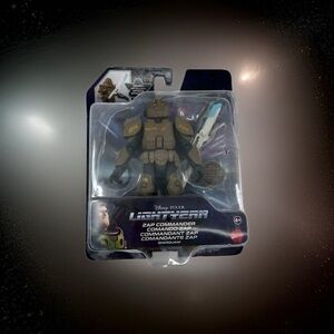 Disney Pixar Lightyear ZAP Commander Marquam Action‎ Figure